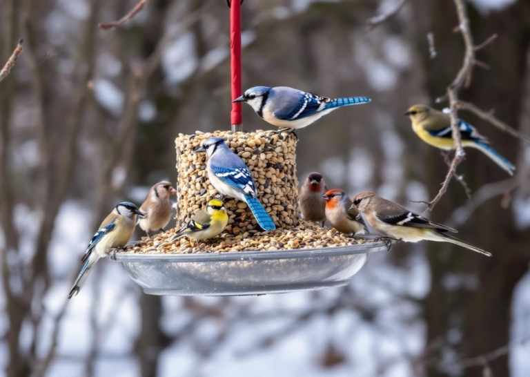 dokarmiamy ptaki zimą