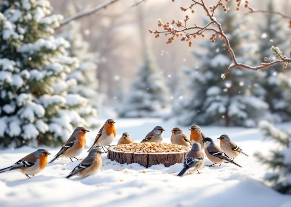 Jak dokarmiać ptaki zimą, by im nie zaszkodzić