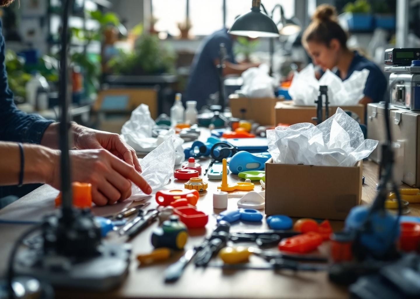 Jak przebiega montaż i pakowanie wyrobów z tworzyw sztucznych?