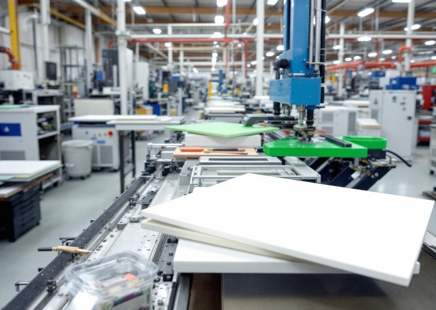 Jak przebiega proces produkcji melaminy?