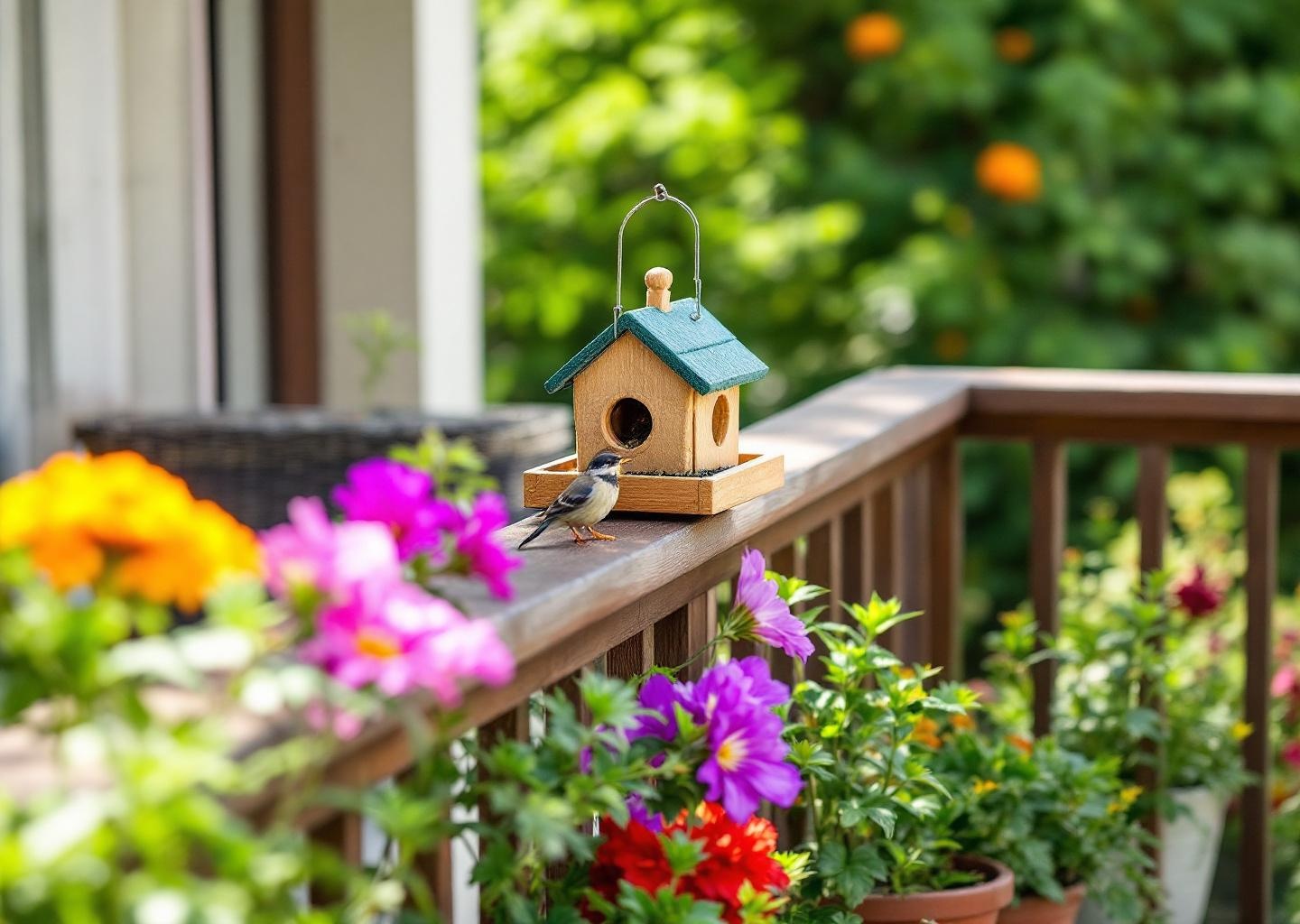Jakie są zasady montażu karmnika na balkonie?
